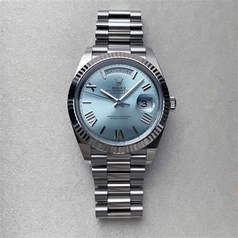 platinum rolex day-date 40mm|day date 40 platinum price.